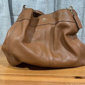 Coach bag saddle color